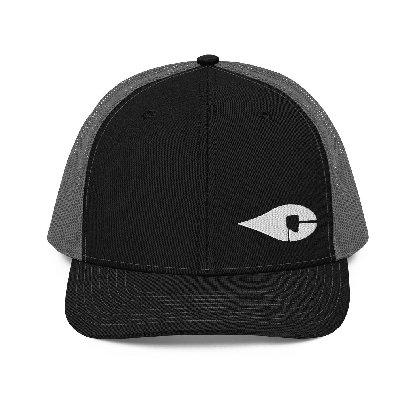 Crude Core Trucker Hat with structured fit and adjustable snapback. Richardson 112