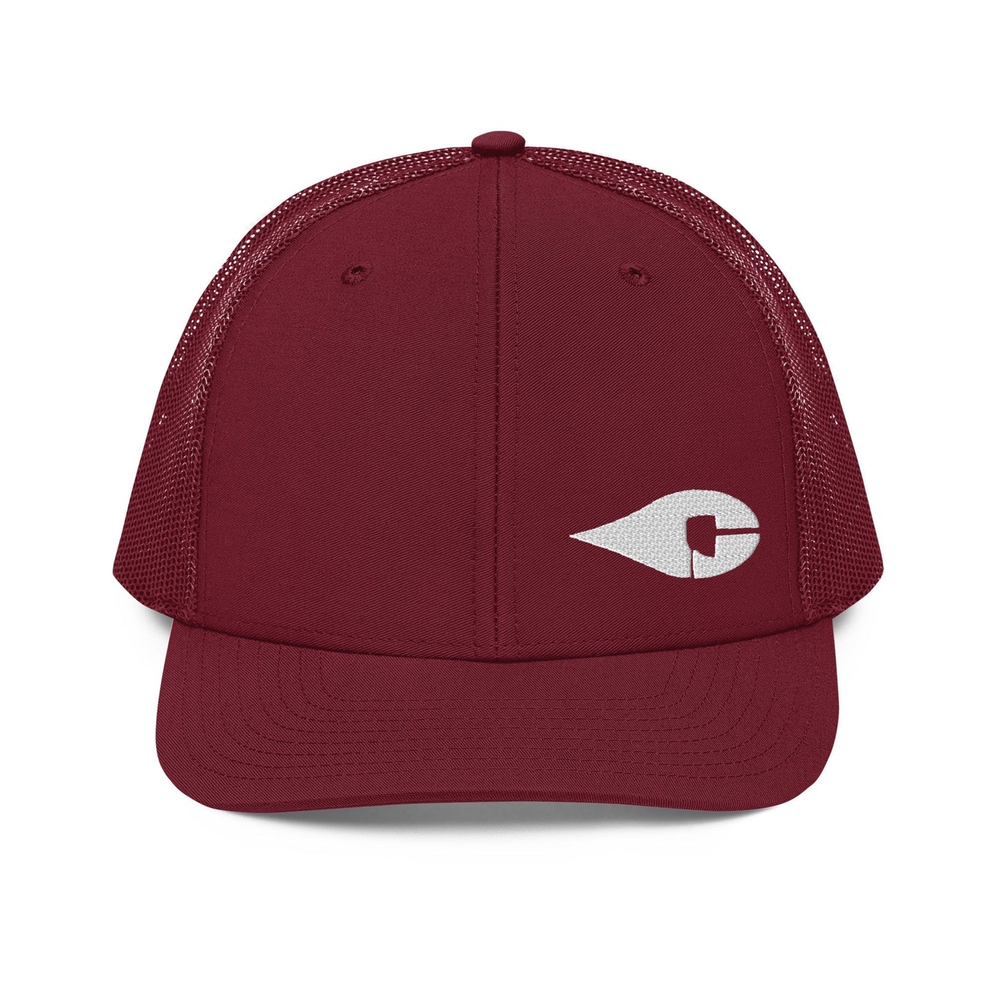 Crude Core Trucker Hat with structured fit and adjustable snapback. Richardson 112