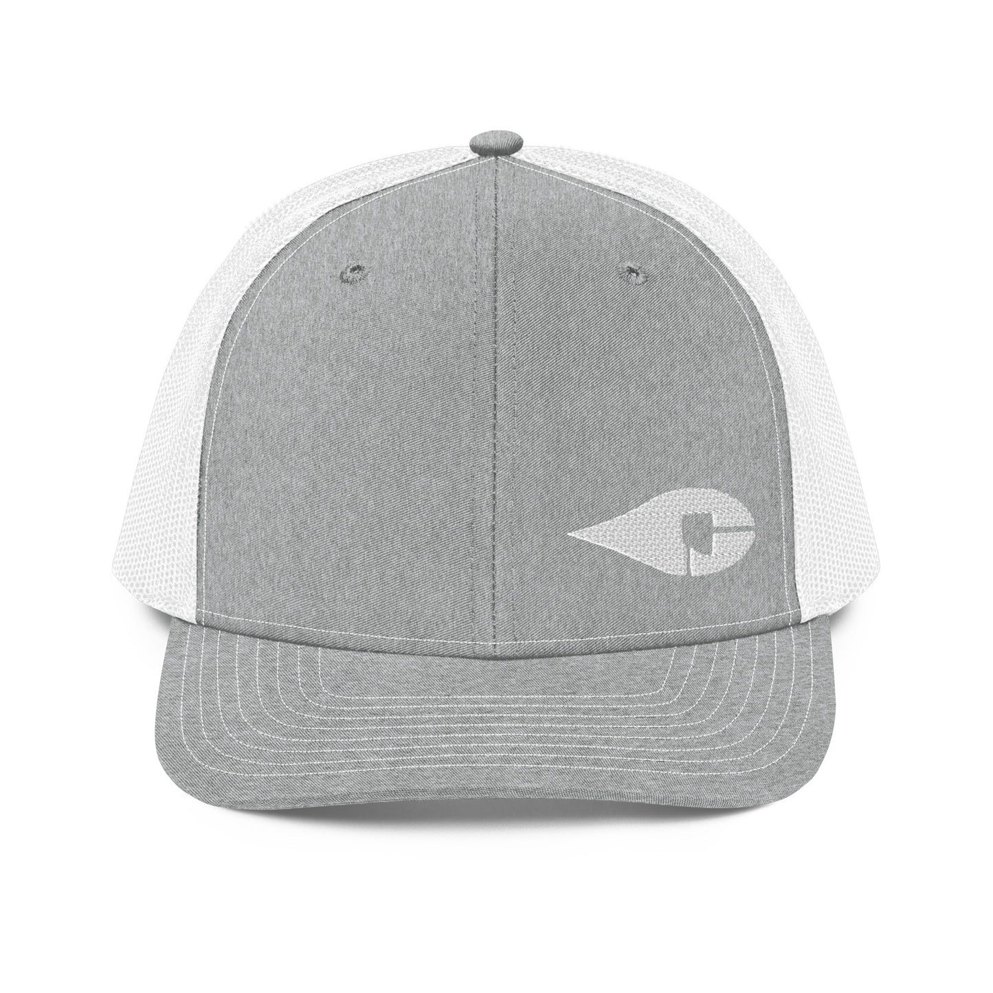 Crude Core Trucker Hat with structured fit and adjustable snapback. Richardson 112