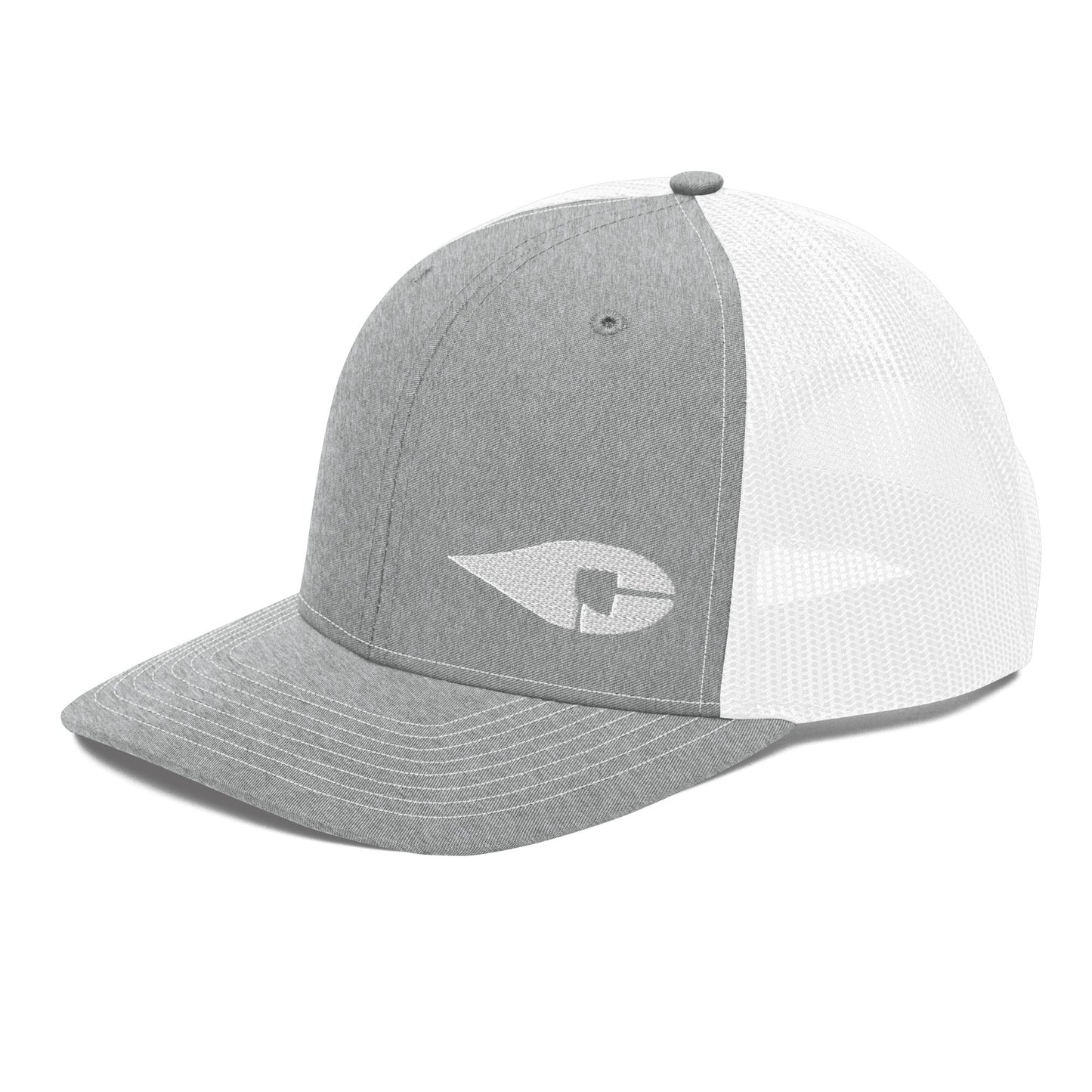 Crude Core Trucker Hat with structured fit and adjustable snapback. Richardson 112