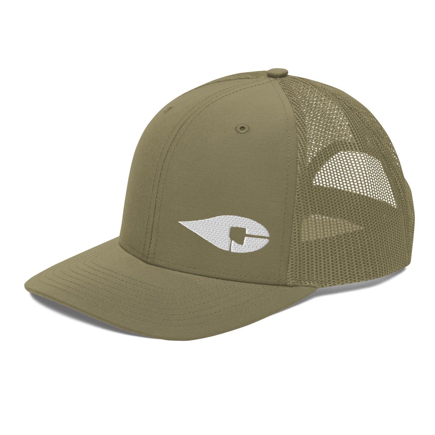 Crude Core Trucker Hat with structured fit and adjustable snapback. Richardson 112