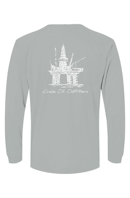 Crude Offshore Rig Fishing Shirt