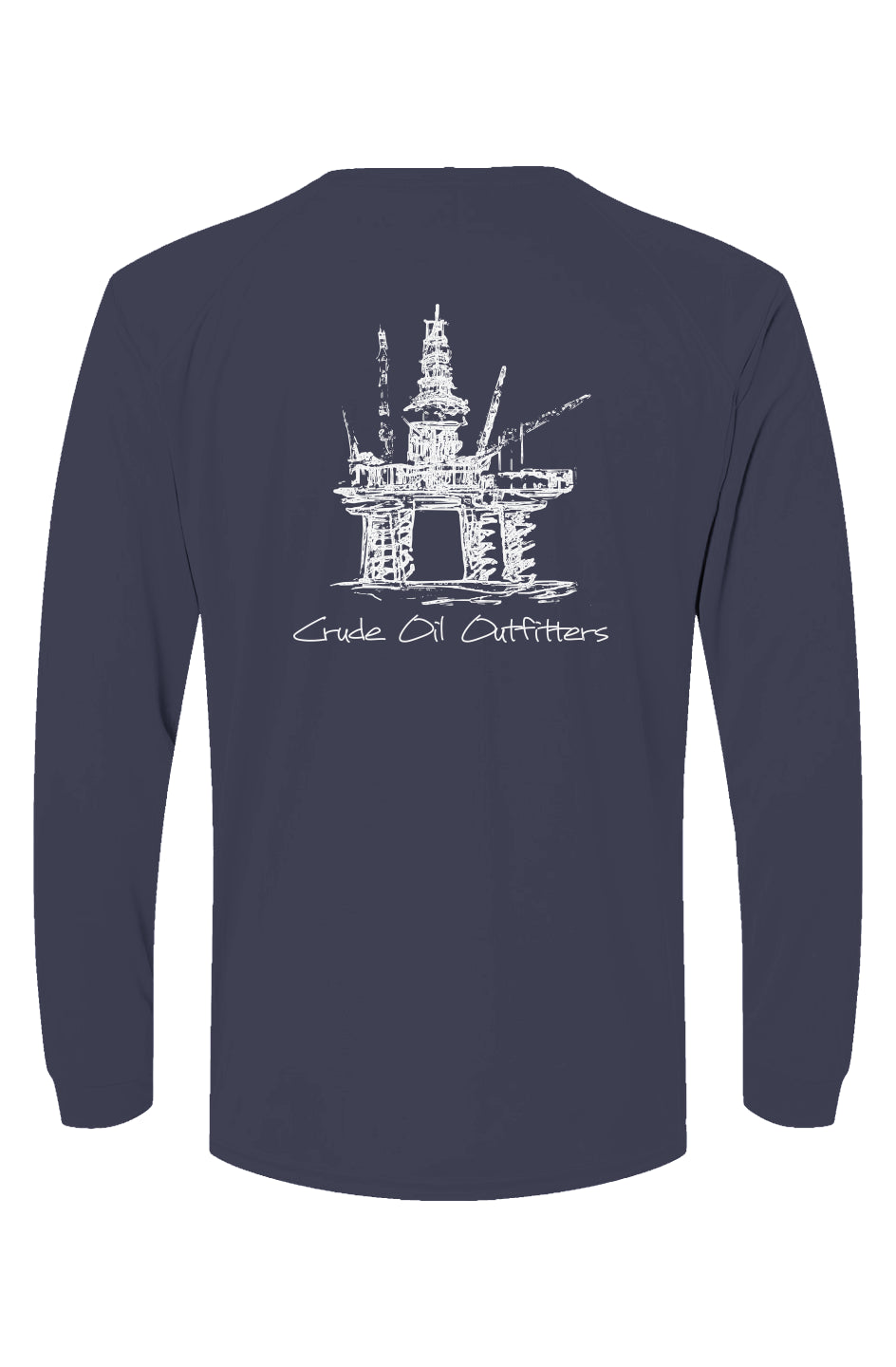 Crude Offshore Rig Fishing Shirt