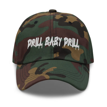 Drill Baby Drill Dad Hat