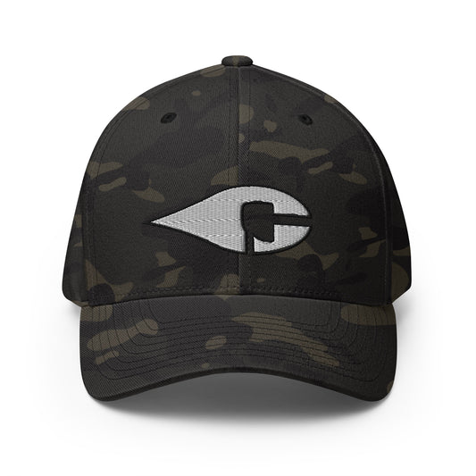 Crude Oil Drop Structured Flexfit Hat